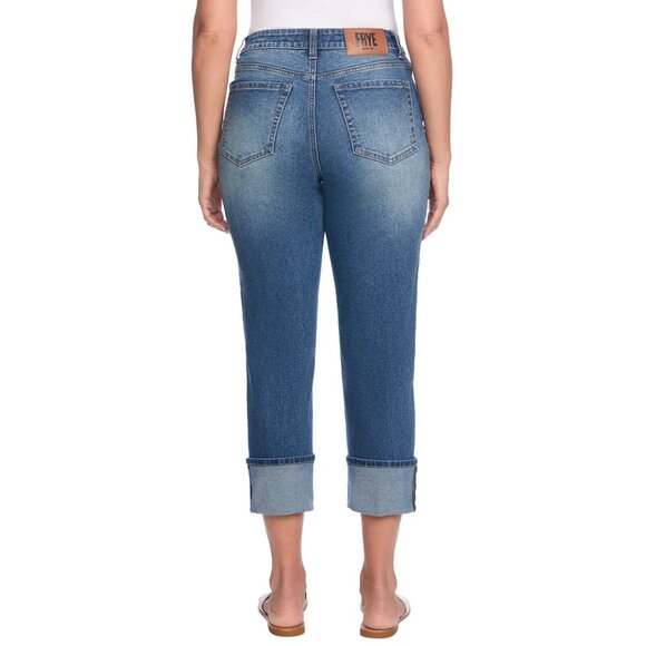 Frye Women's Cuffed or Uncuffed Wear Straight Leg Crop Jean - Picture 3 of 6